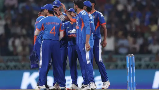 Ishan Kishan Launches Colossal Six in Practice Ahead of T20I