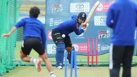 Vaibhav Suryavanshi Smashes Sixes Ahead of T20I Showdown