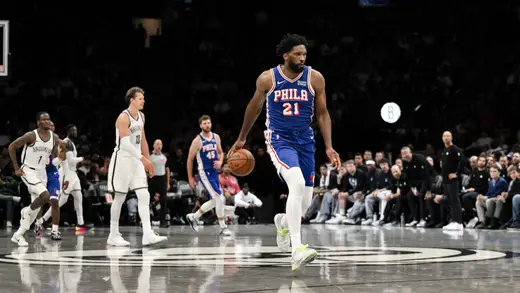 Joel Embiid's Missed Layup Sparks Trade Jokes After Game