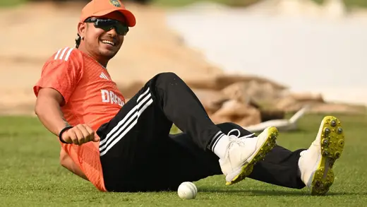 Ishan Kishan's Funny Banter with Axar Patel Before T20I