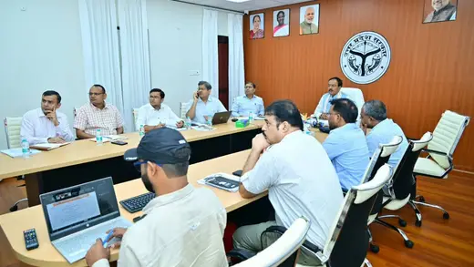Deputy CM Maurya Throws Party For 102 THR Plants
