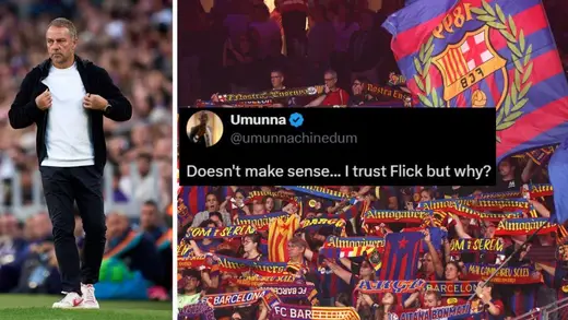 Barcelona Fans Stunned As Dani Olmo Starts As Striker