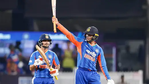 Abhishek Sharma Hits 2,000 T20I Runs Like A Boss
