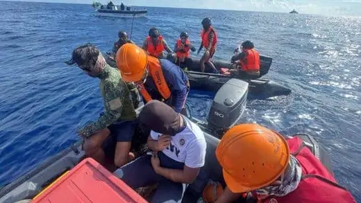 Philippine Sailor's Rescue Delayed By Chinese Ships