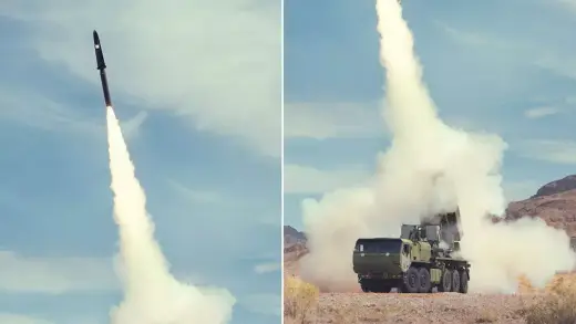 Castelion Ka Blackbeard Missile Truck Se Launch Hua