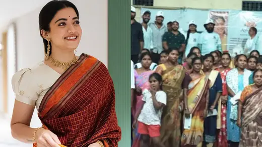 Rashmika Mandanna Ne 400 Parivaron Ko Apna Liya Hai