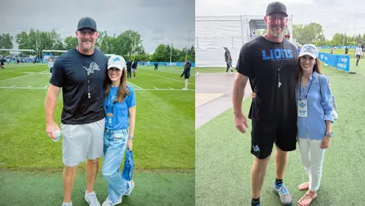 Dan Campbell's Wife Holly Responds To Fan's Viral Video