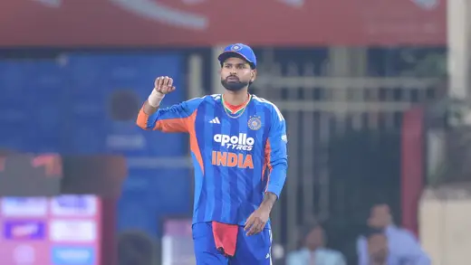 Shreyas Iyer Blames Bowlers For India's T20I Loss