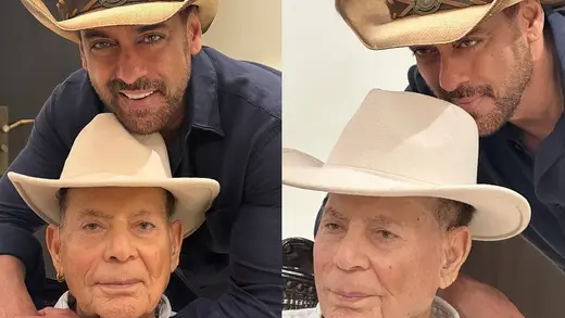 Salman Khan Calls Father Salim Khan 'Real Monster' In Cowboy Hats