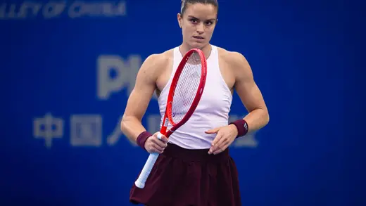 Maja Chwalinska Takes On Maria Sakkari At Wuhan Open