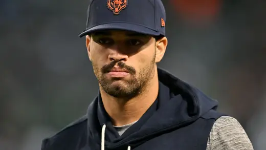 Caleb Williams Snaps at Reporters Over Injury Drama