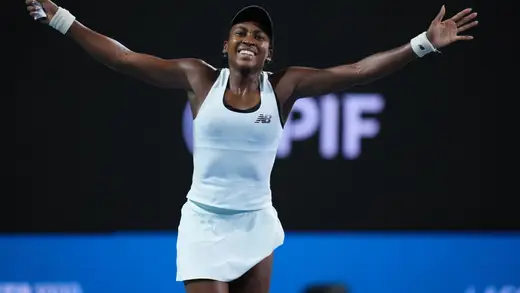 Coco Gauff Takes A Splashy Break After Tough Matches