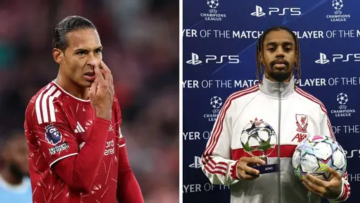 Van Dijk Cheers Barcola's Hat-Trick In Champions League Win