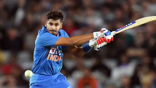 Shreyas Iyer's T20I Adventure At M Chinnaswamy Stadium