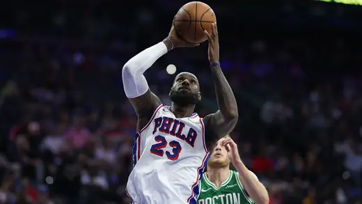 LeBron James Faces Fan Jokes After Tough Game Against 76ers