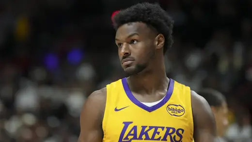 Bronny James Blocks Lakers Fan After Preseason Criticism