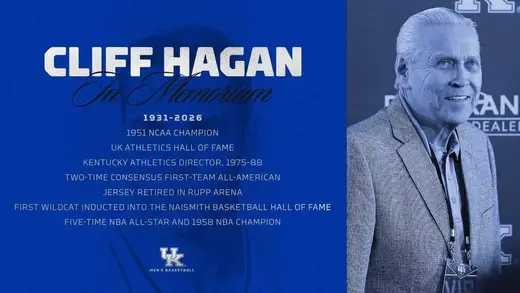 Kentucky Sports Legend Cliff Hagan Passes Away At 94