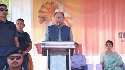 Manipur Chief Minister Rallies Community Spirit at Event