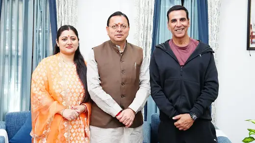 Akshay Kumar Aur Uttarakhand CM Ki Film Policy Ki Baat