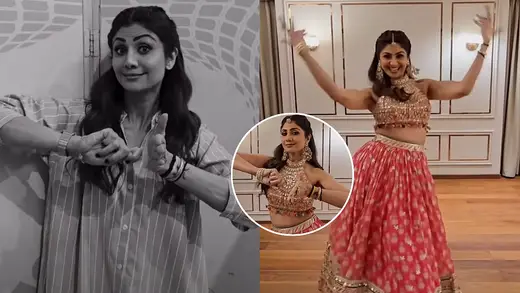 Shilpa Shetty Ka Garba Dance Trend Mein Jalwa