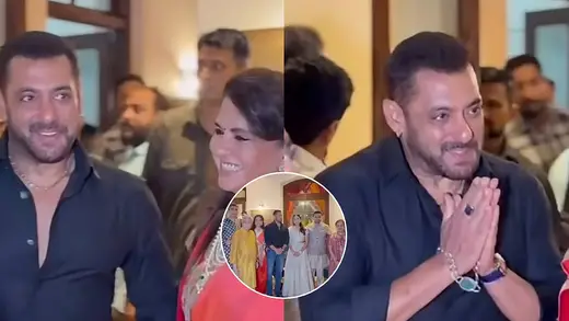 Salman Khan Dazzles At Shanaya Munot's Engagement Party