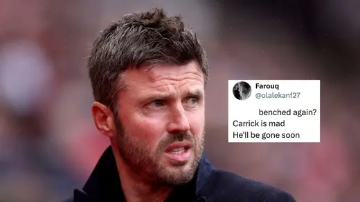 Manchester United Fans Demand Carrick's Exit Over Bench Drama