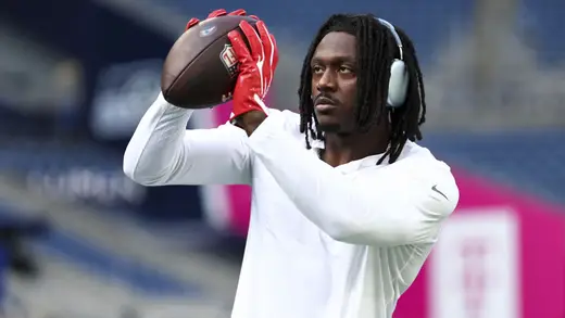A.J. Brown Struts Back in Style as Patriots Face Jets