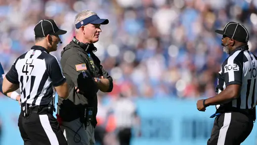 Umpire Larry Smith's Epic Tumble Steals The Show