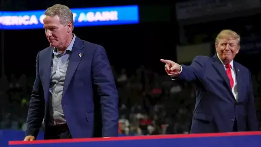 Trump's Playful Muscle Talk at Kentucky Rally Sparks Laughter