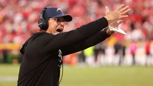 Jim Harbaugh's Job On The Line After Chargers' Latest Loss