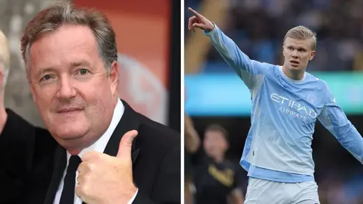 Piers Morgan Mocks Manchester City Over Haaland Transfer