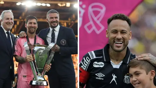 Neymar Calls Santos Brazil's Inter Miami After Fluminense Win