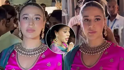 Krishna Shroff Steals Spotlight But Skips Questions At Wedding