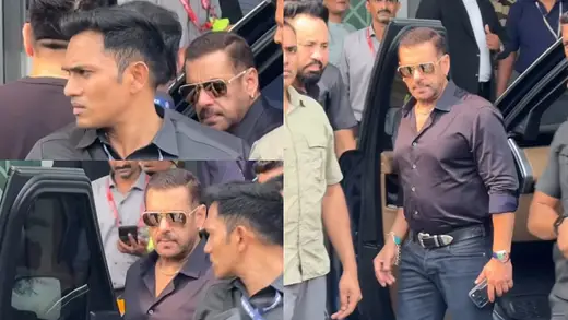 Salman Khan's Airport Adventure Turns Into A Movie Scene