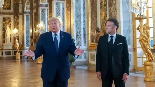 Macron Blames US-Iran Tensions for Protests in France