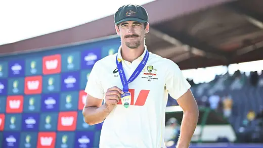 Mitchell Starc Makes Cricket History With 450 Test Wickets