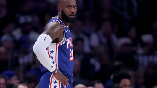 LeBron James Faces Off With Hecklers At Madison Square Garden