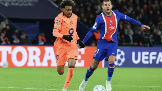Lucas Hernandez Dazzles As PSG Triumphs Over Barcelona 4-2