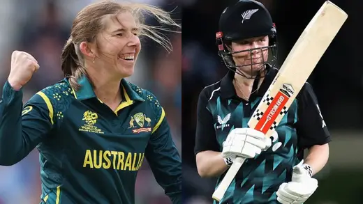 Australia Women Battle New Zealand Women In Exciting T20I