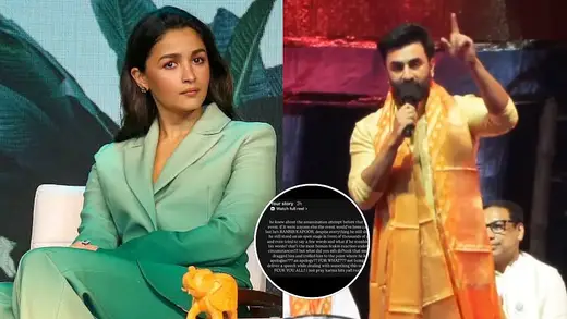Alia Bhatt Backs Ranbir Kapoor After His Kolkata Oopsie