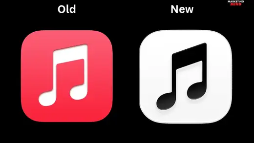 Apple Music Unveils New Black-And-White Logo & App Icon