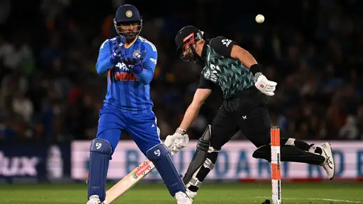 Sanju Samson takes easy catch as LSG star gives India crucial breakthrough in NZ vs IND 2026 1st T20I [Watch]