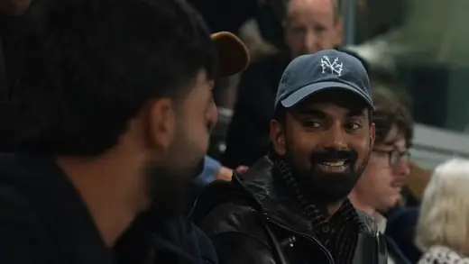 India's Test Stars Cheer On During T20I Against New Zealand
