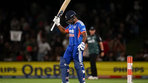 Sanju Samson's Blazing 67 Sparks India Against New Zealand