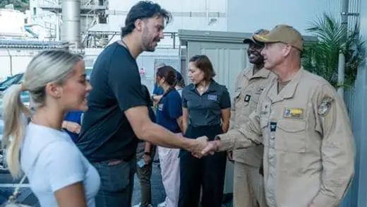 Skenes Scores Big With Troops During Japan USO Adventure