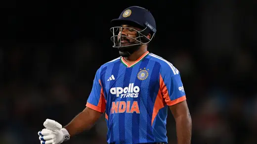 Sanju Samson Dazzles But Struggles With Swing Woes
