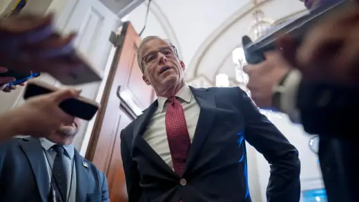 Thune Faces Pressure Over Iran Conflict and Fuel Costs Amid Majority Bid