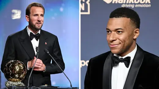 Harry Kane Snags Ballon d'Or By A Hair Over Mbappé