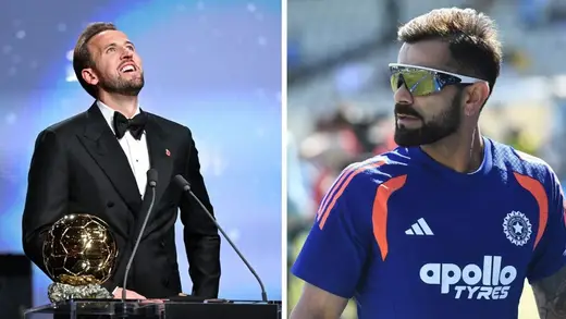 Virat Kohli Congratulates Harry Kane On Ballon D'Or Win