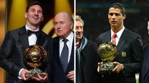 Cristiano Ronaldo Wins Ballon d'Or of All Time Like A Boss